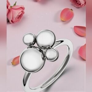 NIB Calvin Klein Stainless Steel Ring w/ COA - Size 7